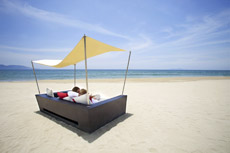 Ein Traumstrand und Luxus pur warten auf Sie in Vietnam! Quelle: FUSION MAIA Resort in Da Nang / beauty24 GmbH