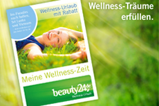 Wellness Träume erfüllen mit unserem neuen Katalog "Meine-Wellness-Zeit". © Subbotina Anna | fotolia.com